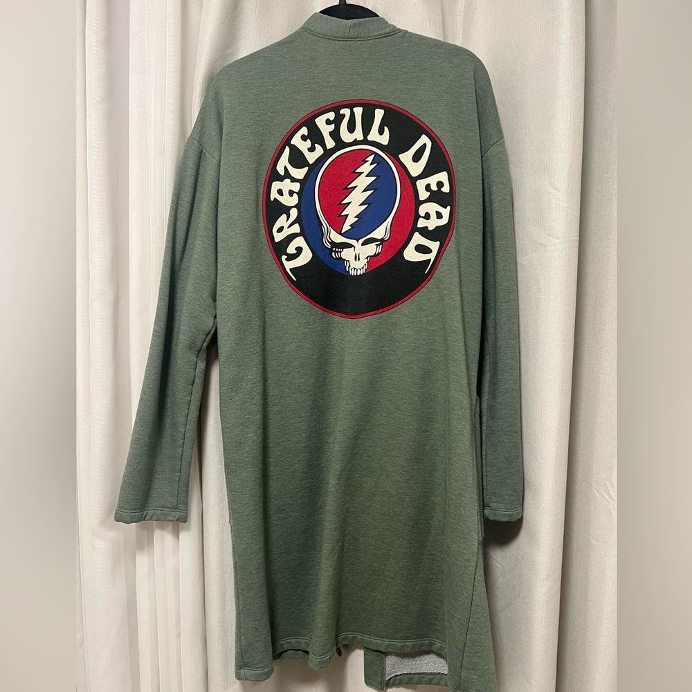 Vintage Grateful Dead long cardigan
